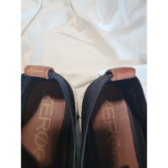 Cole Haan Zerogrand Stitchlite Black Knit Wingtip Shoes C24948 Mens Size 9.5 - Picture 3 of 8